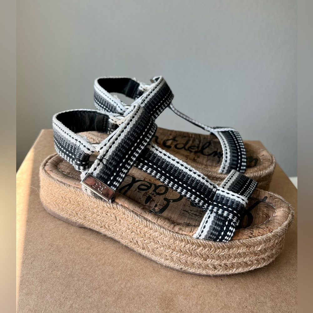 Sam Edelman Artica Woven Platform Espadrilles